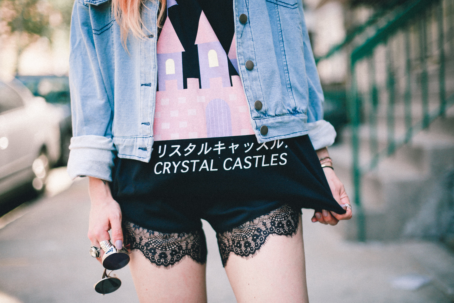 Crystal Castles Shorts