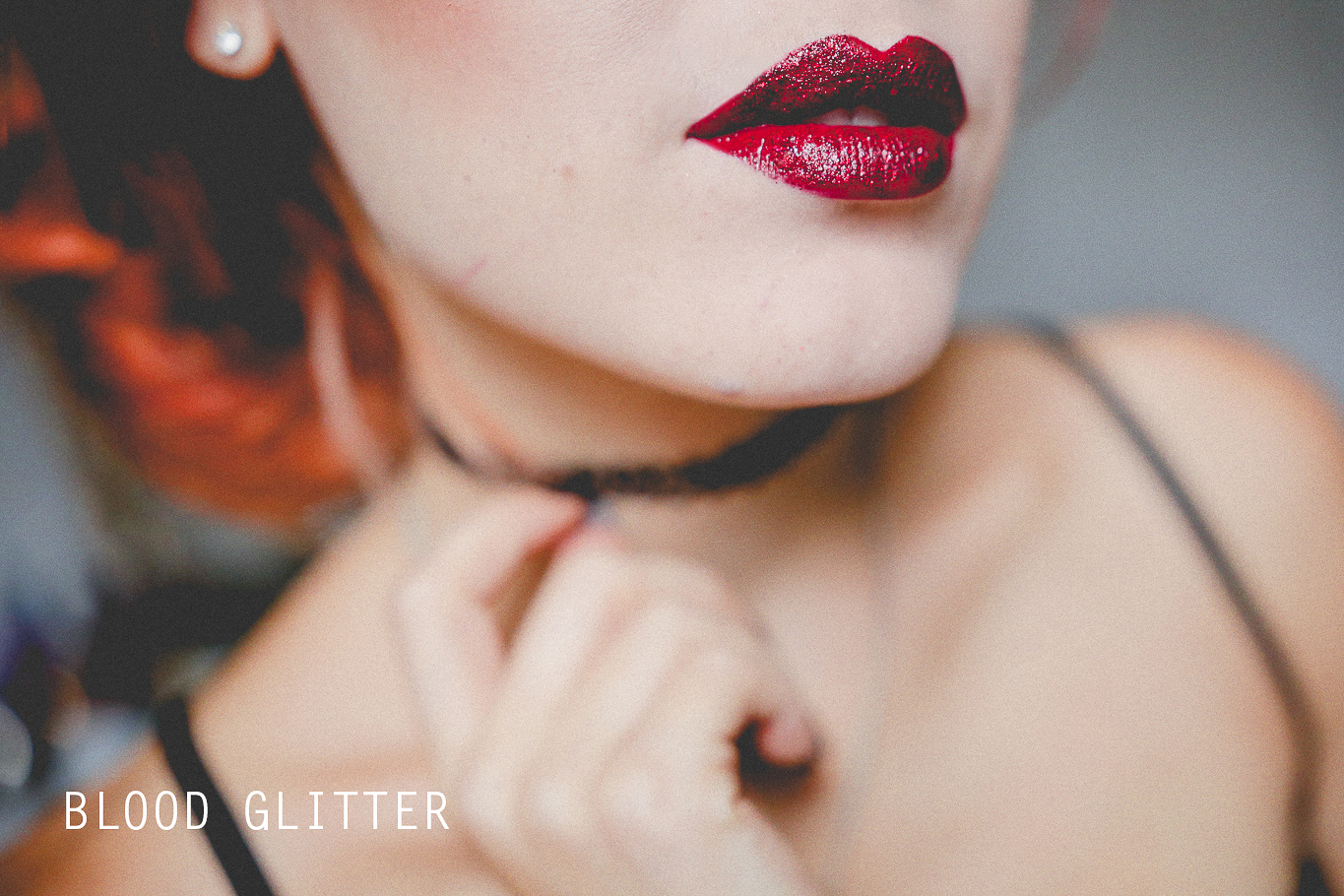Pat McGrath Lust 004 lipstick kit in Blood glitter